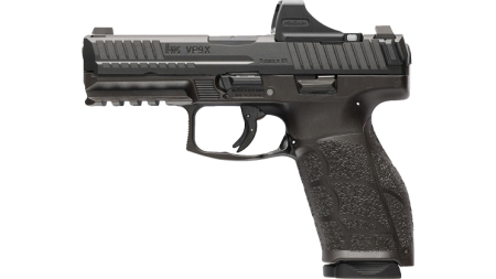 HK VP9A1 X W/ HOLOSUN SCS  9MM - 4.09" 1-17RD 1-20 MAG BLACK
