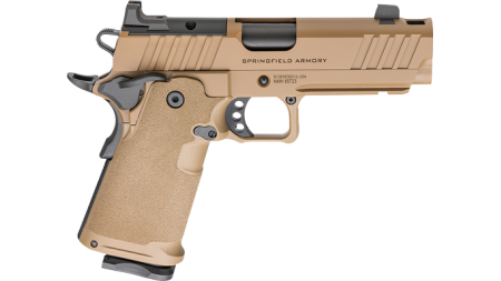 SPRINGFIELD 1911 DS PRODIGY - COMP 9MM 4.25" COY BRN 10RD