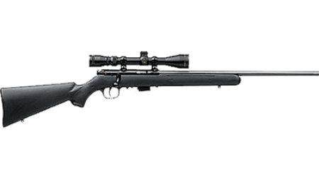 SAVAGE 93R17-FXP 17HMR 21" - W/3-9X40 ACCU TGR BLUED/SYN