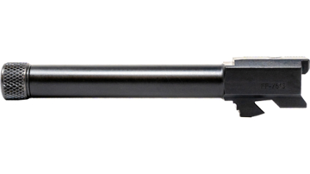 FAXON FITS GLOCK 17 BARREL 9MM - DUTY SERIES THREADED BLACK