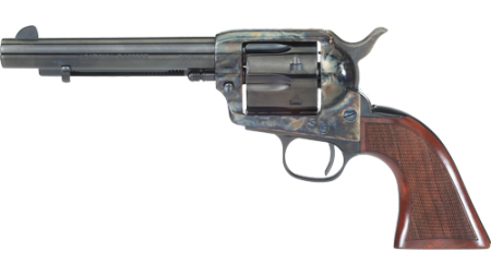 CIMARRON ARIZONA RANGER 357MAG - SA 5.50" BBL CHECKERED WALNUT