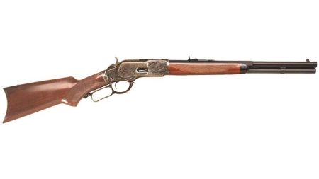 CIMARRON TX BRUSH POPPER 45LC - 18" OCT/RD BLUED P.GRIP WALNUT