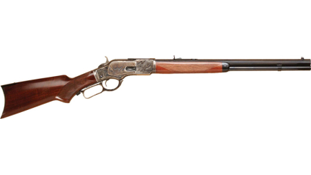 CIMARRON 1873 DELUXE 32-20 - 20" OCT. CC/BLUED PISTOL GRIP