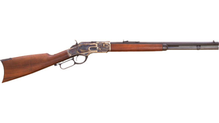 CIMARRON 1873 SHORT RIFLE - 44/40 20"OCTAGON CC/BLUED WAL