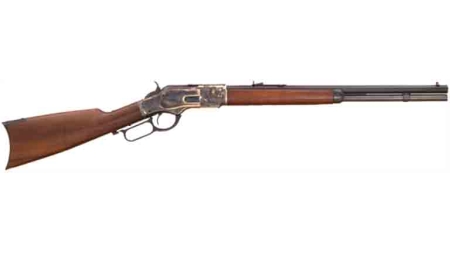 CIMARRON 1873 SHORT RIFLE - 357/38 20" CC/BLUED WALNUT