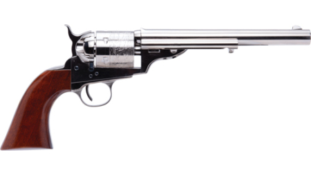 CIMARRON 1872 OPEN TOP ARMY - 45LC 7.5" FS NICKEL WALNUT
