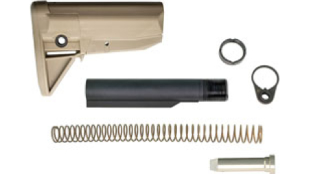 BCM STOCK KIT MOD 0 FDE - FITS AR-15 COMPLETE KIT