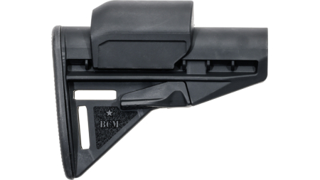 BCM STOCK MOD 3 WITH RISERS - FITS AR-15 MIL-SPEC BLACK