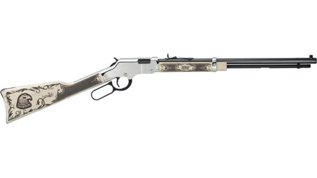 HENRY H4 SILVER AMERICAN EAGLE - 22S/L/LR 20" OCTAGON WALNUT