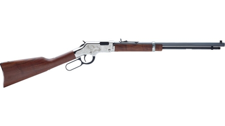 HENRY H4 SILVER EAGLE 2ND ED. - 22S/L/LR 20" OCTAGON ENGRAVED