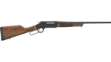 HENRY H14 LONG RANGER 243WIN - 20" BLUED WALNUT NO SIGHTS