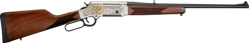 HENRY H14 LONG RANGER ANTELOPE - 243 WIN 20" ENGRAVED