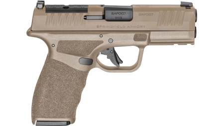 SPRINGFIELD HELLCAT PRO 9MM - 3.7" OPTICS READY 15RD FDE