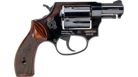 HERITAGE ROSCOE 38SPL 2" - FIXED BLACK WOOD