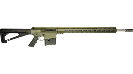 GLFA GL10 RIFLE 7MM REM MAG - 24" 1:8 SS BBL OD GREEN