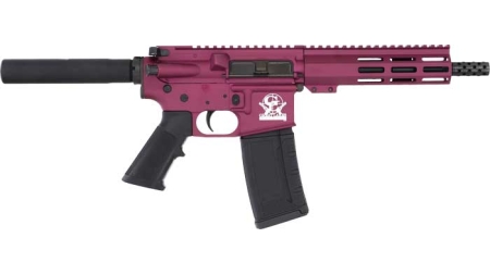 GLFA AR15 PISTOL 223 WYLDE - 7.5" NITRIDE BARREL BLK CHERRY