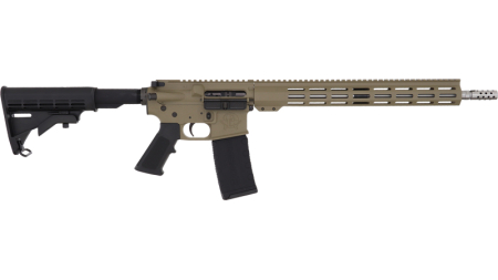 GLFA AR15 RIFLE 223 WYLDE - 16" S/S BBL FLAT DARK EARTH