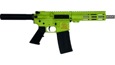 GLFA AR15 PISTOL 223 WYLDE - 7.5" S/S BBL ZOMBIE SPLATTER