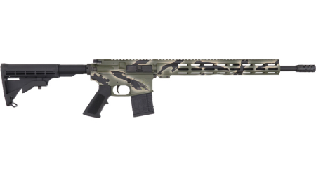 GLFA AR15 450 BUSHMASTER - 18" NIT BBL PURSUIT GREEN CAMO