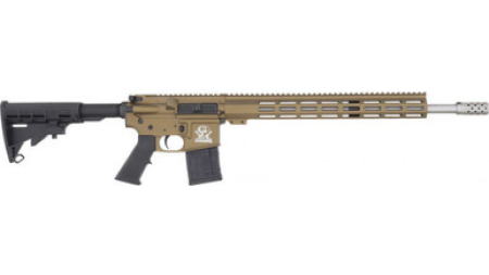Great Lakes Firearms 450 Bushmaster GL15450SSBRZ AR-15 18" 1:24" SS Barrel Bronze Cerakote