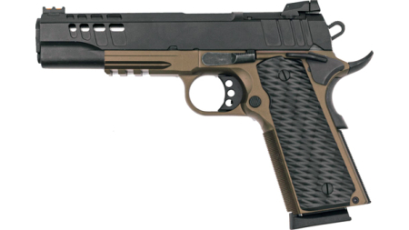 GLFA 1911 PISTOL 45ACP 5" FS - BLACK SLIDE BRONZE FRAME