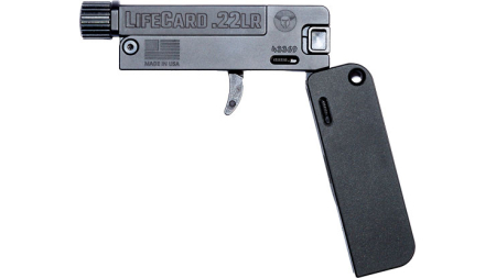 TRAILBLAZER LIFECARD 22LR - SINGLE SHOT POLY THREADED BLK