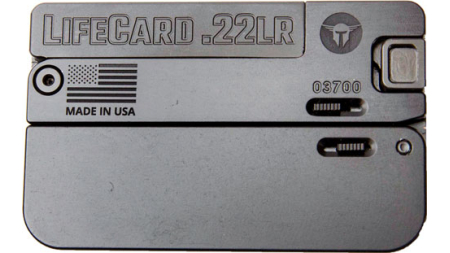 TRAILBLAZER LIFECARD 22WMR - SINGLE SHOT BLK