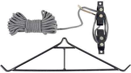 30-06 OUTDOORS GAMBREL & HOIST - 4:1 RATIO 500# CAP