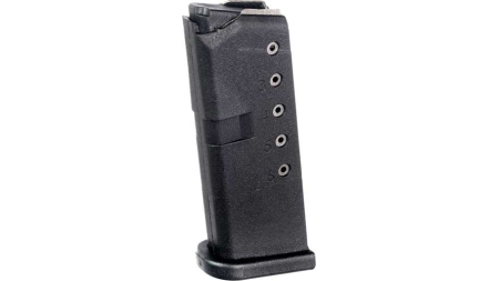 PRO MAG MAGAZINE FOR GLOCK 42 - 380ACP 6RD BLACK POLYMER