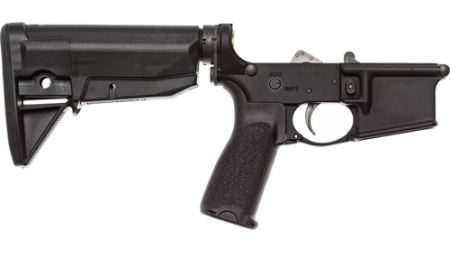 BCM LOWER GROUP AR-15 5.56MM - W/BCM MOD-0 STOCK BLACK