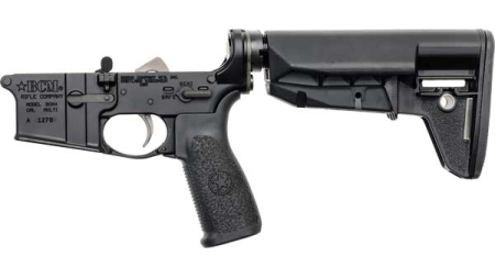 BCM LOWER GROUP AR-15 5.56MM - W/BCM MOD-2 SOPMOD BLACK
