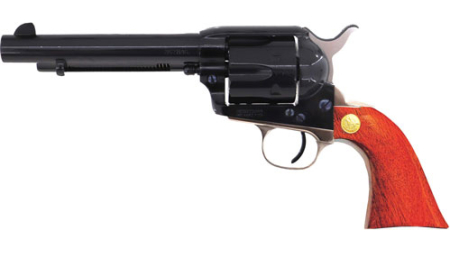 CIMARRON PISTOLEER 45LC - FS 5.5" BLUED/N.BACKSTRAP WAL