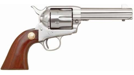 CIMARRON P-MODEL 38SPL/357MAG - PW 4.75" FS STAINLESS WALNUT