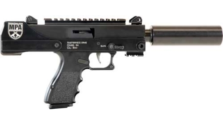 MPA DEFENDER 9MM SIDE-COCKER - 4.5" THREADED BLACK 17RD