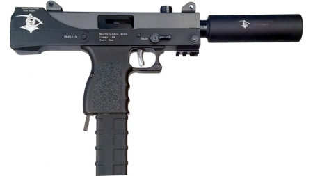 MPA DEFENDER 9MM TOP-COCKING - 4.5" THREADED GRIM REAPER 30RD