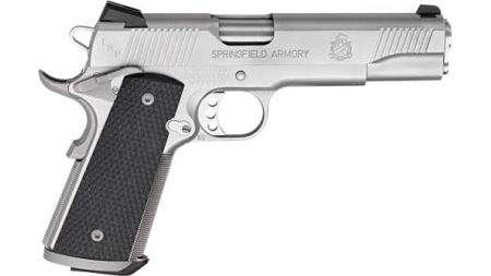 SPRINGFIELD 1911 TRP 45ACP 5" - 7RD SS/G10 RANGE BAG CA COMP