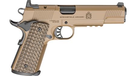 SPRINGFIELD 1911 TRP 9MM AOS - 5" 9RD COYOTE BROWN