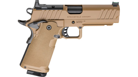 SPRINGFIELD 1911 DS PRODIGY - 9MM 4.25" 10RD COYOTE BROWN