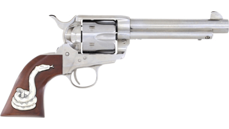 CIMARRON MAN W/NO NAME 357 MAG - FRONTIER 5.5" SILVER SNAKE