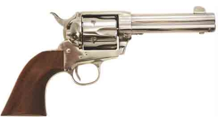 CIMARRON FRONTIER 38SPL/357MAG - PW FS 4.75" STAINLESS WALNUT