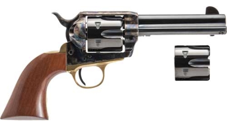 CIMARRON PISTOLERO 45LC/45ACP - 4.75" W/DUAL CYLINDER CC/BL/BR