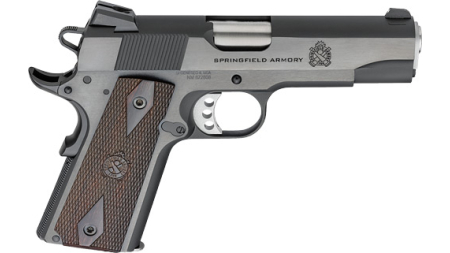 SPRINGFIELD 1911 GARRISON - 9MM 4.25" 9RD BLUED WALNUT