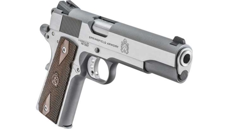 SPRINGFIELD 1911 GARRISON - 9MM 5" 9RD STAINLESS WALNUT