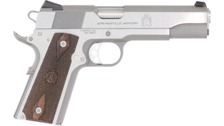 SPRINGFIELD 1911 GARRISON 5" - 45ACP 7RD SS/LAMINATE GRIPS