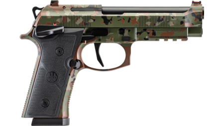 BERETTA 92XI SAO FS 9MM 4.7" - 18RD FLECTARN CAMO 2 MAGS
