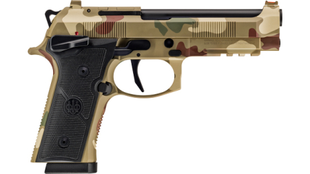 BERETTA 92XI SAO FS 9MM 4.7" - 10RD FROGSKIN CAMO 2 MAGS