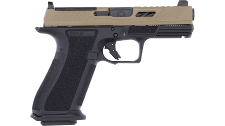 SHADOW SYSTEMS XR920 ELITE 9MM - OPTIC CUT UNTHREADED COYOTE/BL