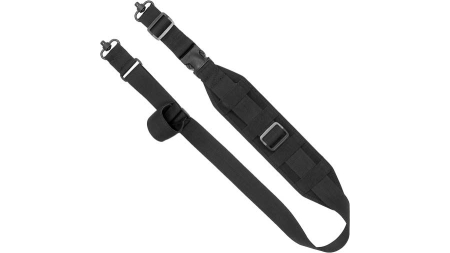 GROVTEC QS HEAVY GUNNER PADDED - SLING 1.5" WEBB 3" PAD BLACK