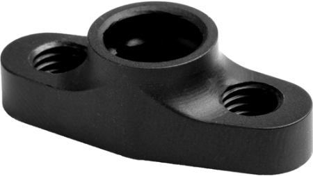 GROVTEC FLANGED PUSH BUTTON BS - KEYMOD FULL ROTATING BLACK