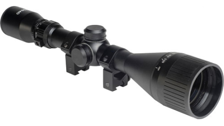 HATSAN OPTIMA 3-12X50 AO - AIRGUN SCOPE W/RINGS & CAPS